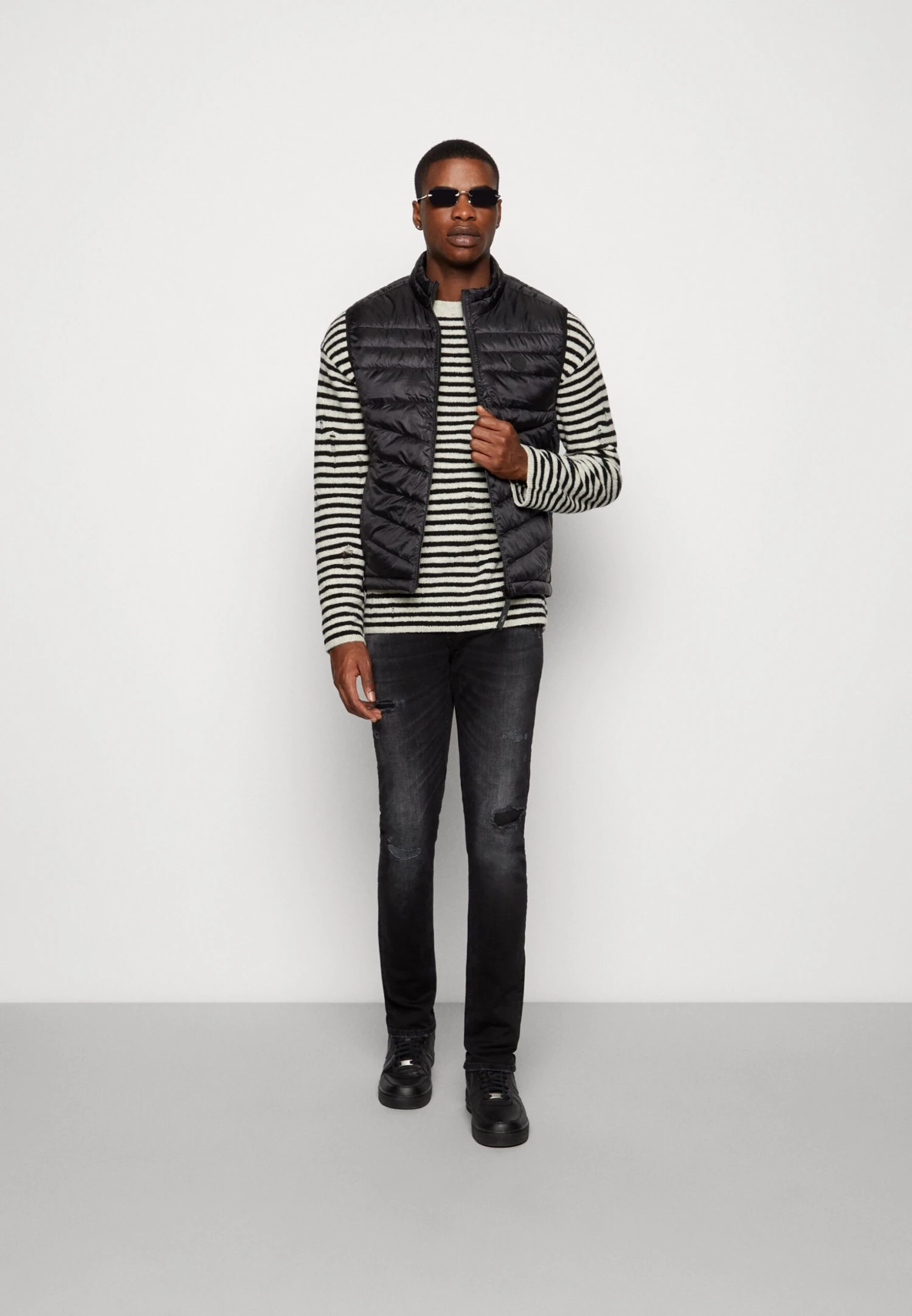 Jack & Jones Jjehero Warmer Collar Noos - Bodywarmer - Black 2 Jack & Jones Jjehero Warmer Collar Noos - Bodywarmer - Black - Afbeelding 2