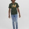Jack & Jones Junior Jjiliam Jjoriginal- Jeans Skinny Fit - Blue Denim