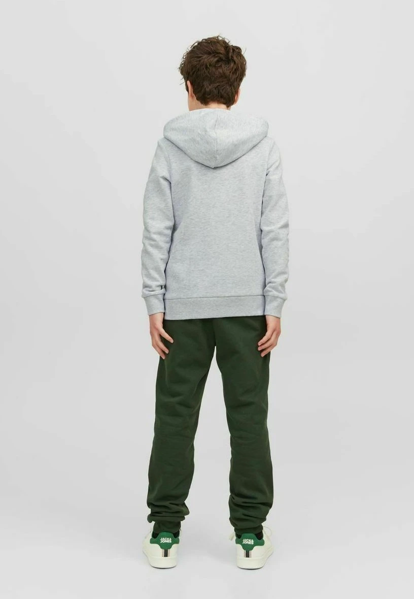 Jack & Jones Junior Hoodie - White Melange 3 Jack & Jones Junior Hoodie - White Melange - Afbeelding 3