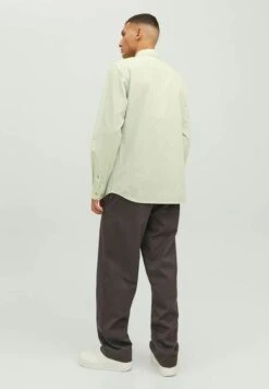 JACK&JONES Premium Jjesummer - Overhemd - Granite Green -Jack & Jones 6737c8fa4ef443fa9f3392f887ce462e