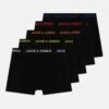 Jack & Jones Junior Jacblack Friday Trunks 5 Pack - Onderbroeken - Black