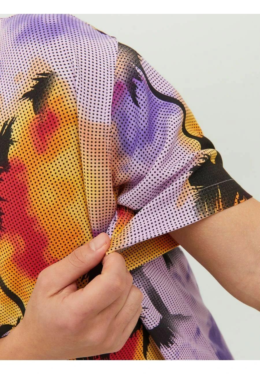 Jack & Jones Kurzarm Reggie- Overhemd - Lavender 5 Jack & Jones Kurzarm Reggie- Overhemd - Lavender - Afbeelding 5