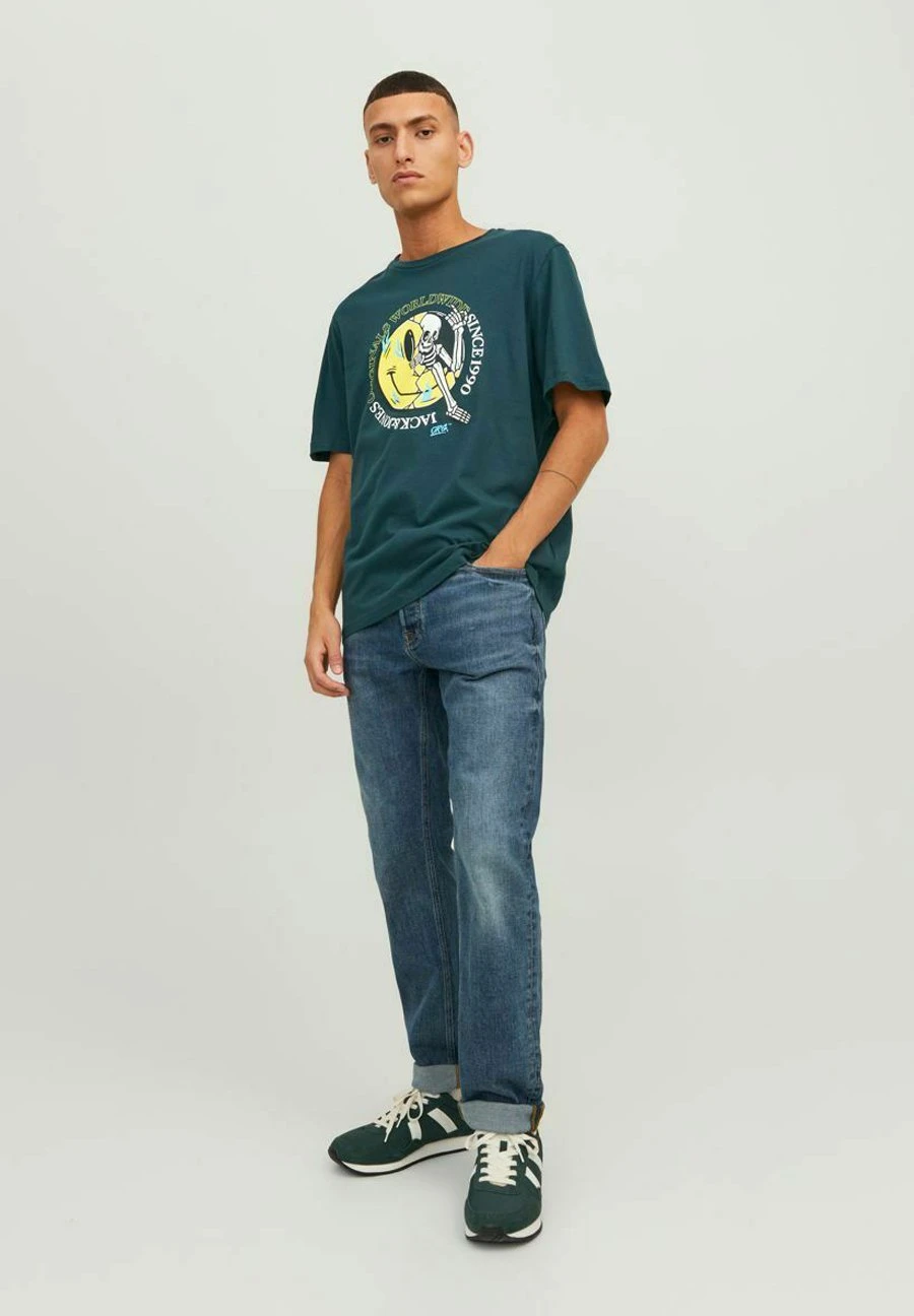 Jack & Jones Jorafterlife Tee Ss Crew Neck Sn - T-Shirt Print - Magical Forest 2 Jack & Jones Jorafterlife Tee Ss Crew Neck Sn - T-Shirt Print - Magical Forest - Afbeelding 2