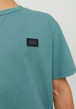 Jack & Jones Jcoclassic Waffle Badge Tee - T-Shirt Basic - Trellis -Jack & Jones 68d8b8d0e5b5477c9771ea936214714a