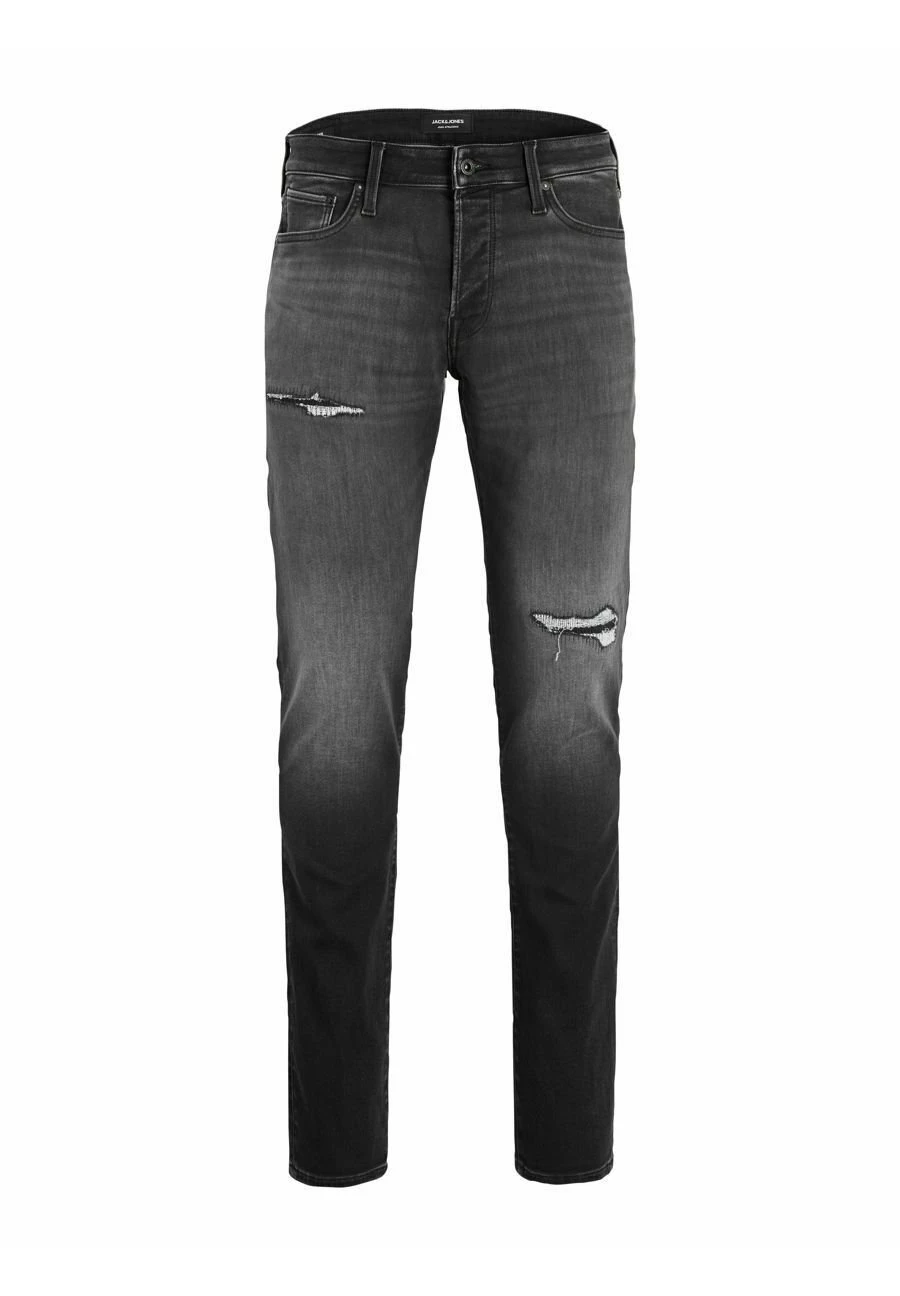Jack & Jones Junior Glenn Icon Indigo - Slim Fit Jeans - Black Denim 6 Jack & Jones Junior Glenn Icon Indigo - Slim Fit Jeans - Black Denim - Afbeelding 6