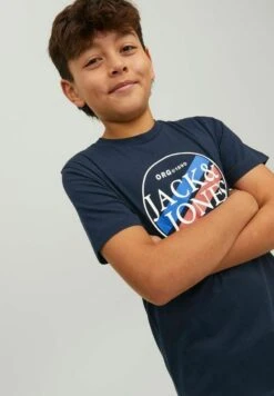 Jack & Jones Junior 2Er-Pack - T-Shirt Print - Navy Blazer -Jack & Jones 6b24d83d5a374ad498133a1c1303be5c