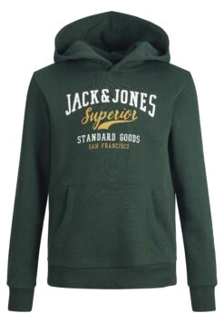 Jack & Jones Junior Elogo- Hoodie - Pine Grove -Jack & Jones 6bd3600e382443fab0ad14700a86956c
