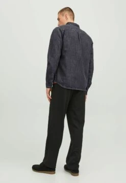 Jack & Jones Henry Wi 052 - Overhemd - Black Denim -Jack & Jones 6bffea04e8694e8580815249bf495800