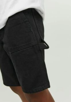 Jack & Jones Junior Tony Utility - Jeansshort - Black Denim -Jack & Jones 6c477b8d51e042d9bbb7124fcd47bb62
