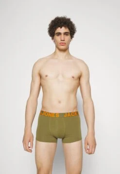 Jack & Jones Jaccalm Leaves Trunks 5 Pack - Onderbroeken - Navy/Blue/Olive -Jack & Jones 6cb20d002cd244238ec16192e986e37d