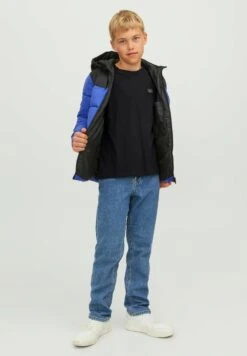 Jack & Jones Junior Crew Neck - T-Shirt Basic - Black