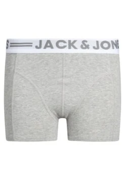 Jack & Jones Junior Sense Trunks Jr 3 Pack - Onderbroeken - Light Grey Melange -Jack & Jones 6db7ef38cf79412a80add8e82cc3c1ab