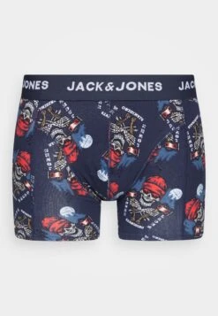 Jack & Jones Jaccaptain Skull Trunks 3 Pack - Onderbroeken - Trekking Green/Navy Blazer/Navy Blazer -Jack & Jones 701043e9daba4856a59c37a5cd0dcd4f