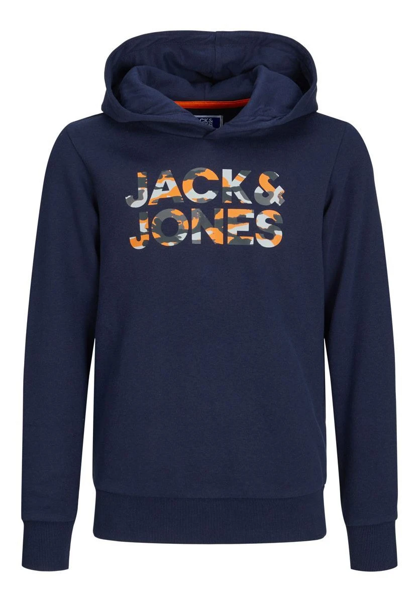 Jack & Jones Junior Jjmiles Hood Jnr - Sweater - Navy Blazer 7 Jack & Jones Junior Jjmiles Hood Jnr - Sweater - Navy Blazer - Afbeelding 7
