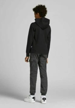 Jack & Jones Junior Jjebasic Jr - Hoodie - Black -Jack & Jones 70f0c63d93954e15ab694a6904b282aa