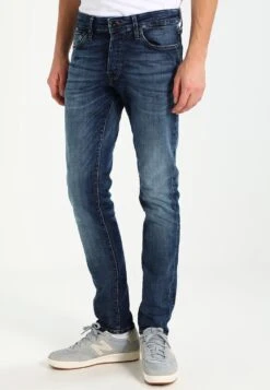 Jack & Jones Jjiglenn Jjicon - Slim Fit Jeans - Blue Denim