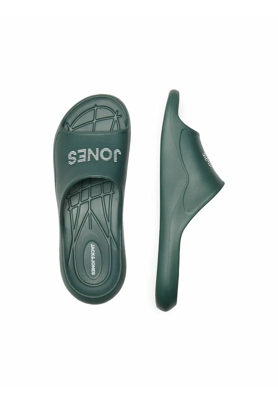 Jack & Jones Jfwgarrix Moulded Slider - Badslippers - Trekking Green 4 Jack & Jones Jfwgarrix Moulded Slider - Badslippers - Trekking Green - Afbeelding 4