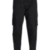 Jack & Jones Jpstkane Jjnoah Cuffed - Cargobroek - Black