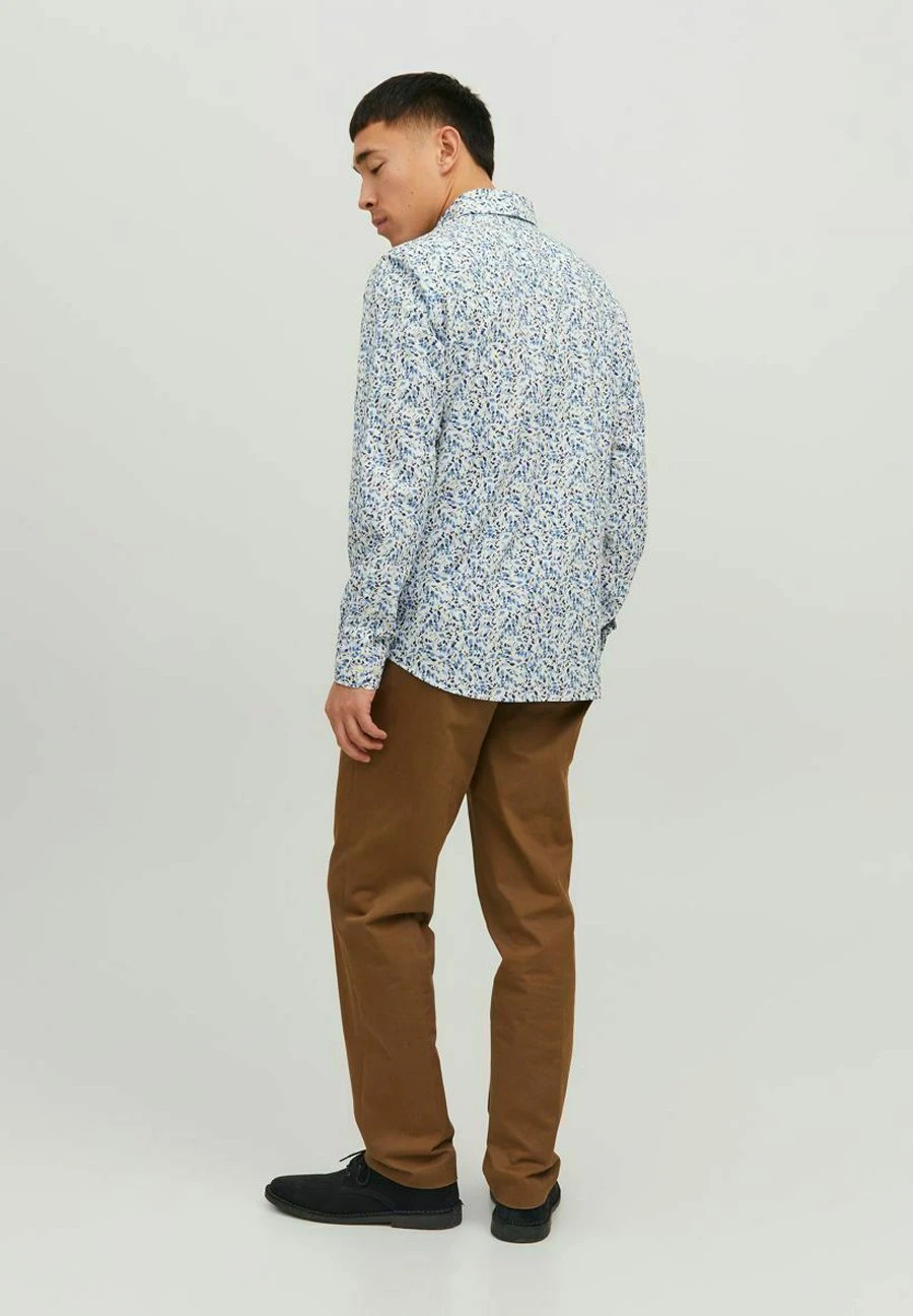 JACK&JONES Premium Print - Overhemd - Blue Mirage 3 JACK&JONES Premium Print - Overhemd - Blue Mirage - Afbeelding 3
