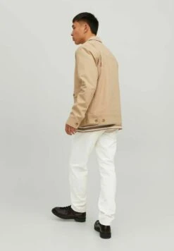 Jack & Jones Comfort FitMike Cj 372 Lid - Straight Leg Jeans - Ecru -Jack & Jones 73ad5c57ebc84aa2a1e7572dc107914c