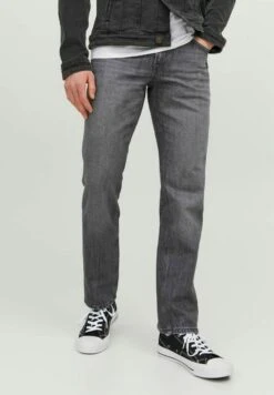 Jack & Jones Straight Leg Jeans - Grey Denim