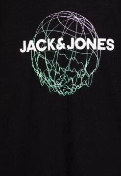 Jack & Jones Junior Jcodigitali Tee Crew Neck - T-Shirt Print - Black -Jack & Jones 75894d0dd0144d9b821df48e36776fa2