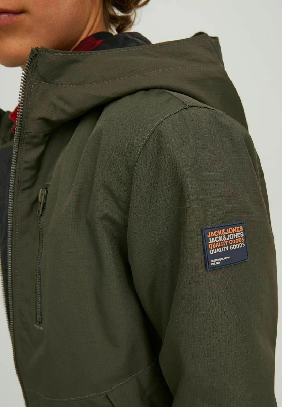 Jack & Jones Junior Jwhsprinter- Jas - Forest Night 5 Jack & Jones Junior Jwhsprinter- Jas - Forest Night - Afbeelding 5