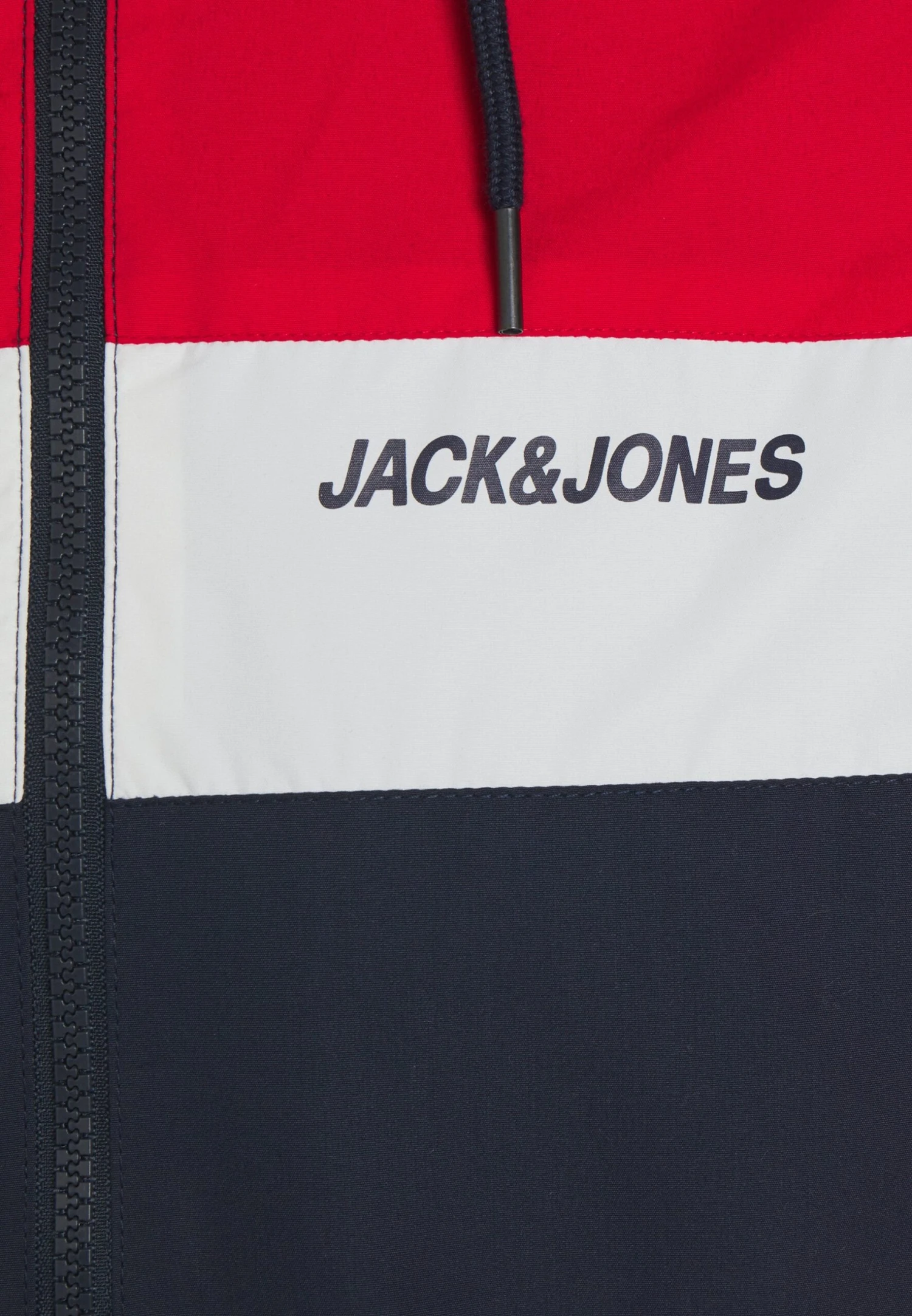 Jack & Jones Jjerush Blocking Hood - Lichte Jas - True Red 3 Jack & Jones Jjerush Blocking Hood - Lichte Jas - True Red - Afbeelding 3