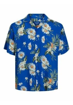 Jack & Jones Jorluke Flores Resort - Overhemd - Nautical Blue -Jack & Jones 7792abcfc34a469bbc13b8c83a8f14db