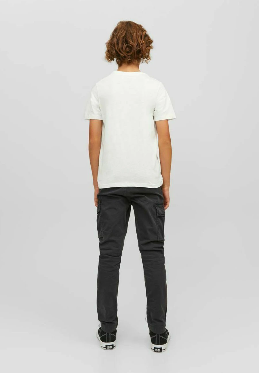 Jack & Jones Junior Rundhals - T-Shirt Print - Cloud Dancer 3 Jack & Jones Junior Rundhals - T-Shirt Print - Cloud Dancer - Afbeelding 3