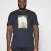 Jack & Jones Jordalston Photo Tee Crew Neck - T-Shirt Print - Navy Blazer