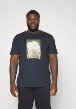 Jack & Jones Jordalston Photo Tee Crew Neck - T-Shirt Print - Navy Blazer