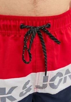 Jack & Jones Jpstfiji Jj Block Sn - Zwemshorts - Chinese Red -Jack & Jones 79705b51b6424e65a96b7ec949a7656d