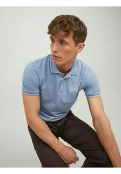 JACK&JONES Premium Jprbluarchie - Poloshirt - Faded Denim -Jack & Jones 7996aa9fe37149f5a248835f5a4665f6
