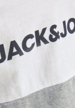 Jack & Jones Junior Jjelogo Blocking Tee - T-Shirt Print - Navy Blazer -Jack & Jones 79a7caacbed14637a21795b7df601126