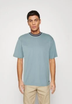 Jack & Jones Jcojean Tipping Tee Crew Neck - T-Shirt Print - Mountain Spring
