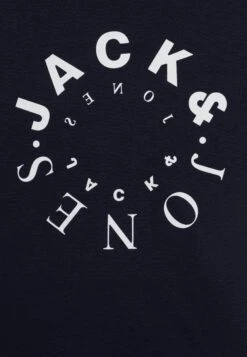 Jack & Jones Junior Jjwarrior Ss Crew Neck 3Pk Mp Jnr - T-Shirt Print - Black/Navy/Mountain View -Jack & Jones 7a04253910b044a08680a029ef222626