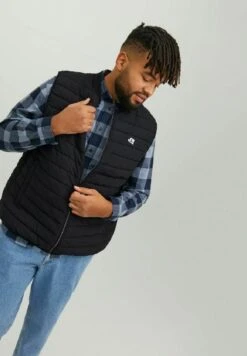 Jack & Jones Bodywarmer - Black -Jack & Jones 7acd8fac8f434735b85ab0f48696852d