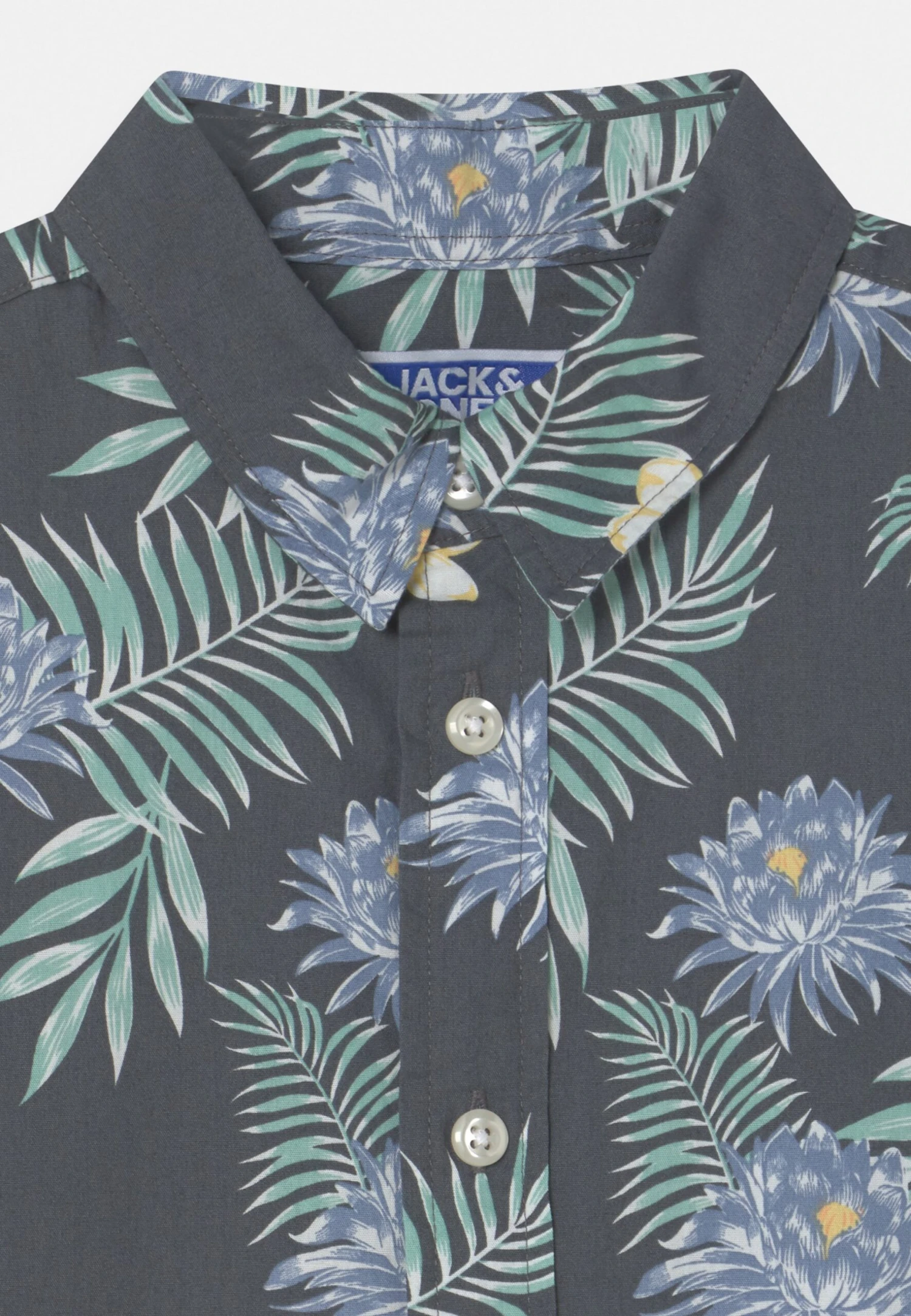 Jack & Jones Junior Jjbecs Jnr - Overhemd - Asphalt 3 Jack & Jones Junior Jjbecs Jnr - Overhemd - Asphalt - Afbeelding 3