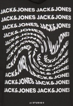 Jack & Jones Jjtwirl Hood - Sweater - Black -Jack & Jones 7cf225a100cf4fd681238ea738ba7e91