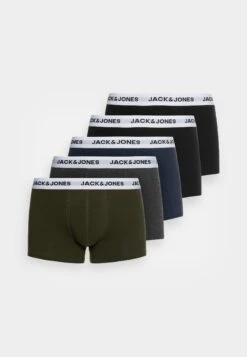 Jack & Jones Jacbasic White Trunks 5 Pack - Onderbroeken - Forest Night