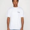 Jack & Jones Jorgracia Graphic Tee Crew Neck - T-Shirt Print - Bright White