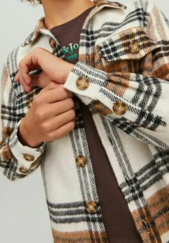 Jack & Jones Junior Overhemd - Cloud Dancer -Jack & Jones 7d90cb0b504a4ccdb710416366c8e626