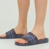 Jack & Jones Gestreifte - Badslippers - Navy Blazer