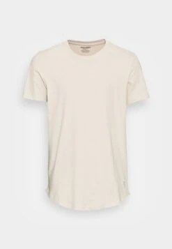 Jack & Jones Jjenoa Ss Crew Neck Noos - T-Shirt Basic - Moonbeam -Jack & Jones 7f0b0f5f8bfb4d04851f35fed50702df