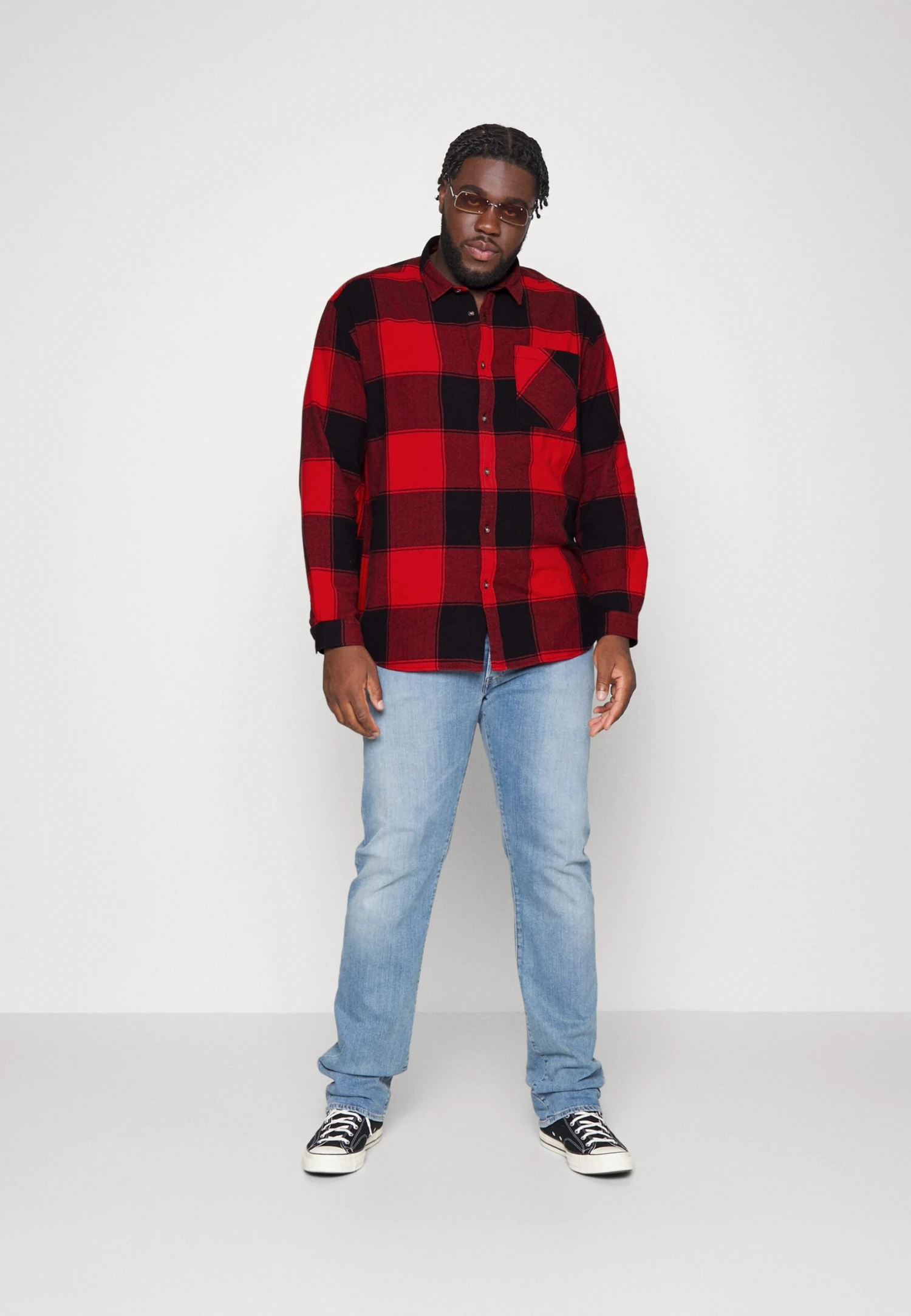 Jack & Jones Jorowen Check Comfort Shirt - Overhemd - Roccoco Red 2 Jack & Jones Jorowen Check Comfort Shirt - Overhemd - Roccoco Red - Afbeelding 2