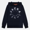 Jack & Jones Junior Jjwarrior Hood Jnr - Hoodie - Navy Blazer