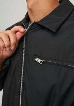 Jack & Jones Unisex Jcoounce Coach- Jas - Black -Jack & Jones 8098b821803f4df5a84074a6b5c084e9