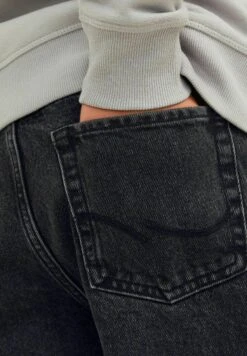 Jack & Jones Junior Alex Original MfBaggy - Flared Jeans - Black Denim -Jack & Jones 81661f5f13374d48970f3ddd02d93c09