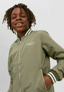 Jack & Jones Junior Bomberjacks - Dusty Olive -Jack & Jones 820cb9ddacd742e28784385da7faceaa
